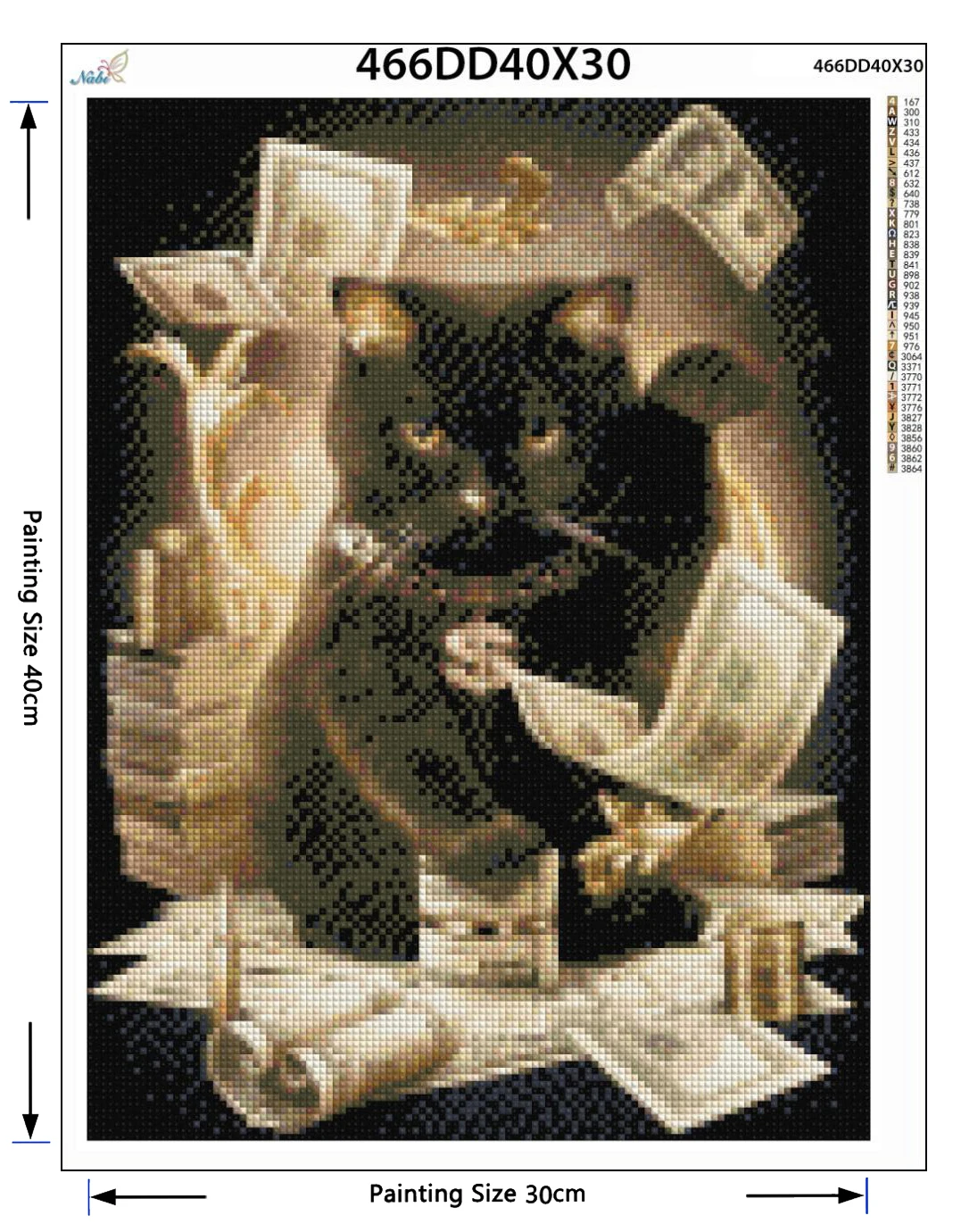 Алмазная Вышивка Кот с денежным узором DIY 5D алмазная живопись рукоделие вышивка крестиком полная Дрель Стразы картина BJ80