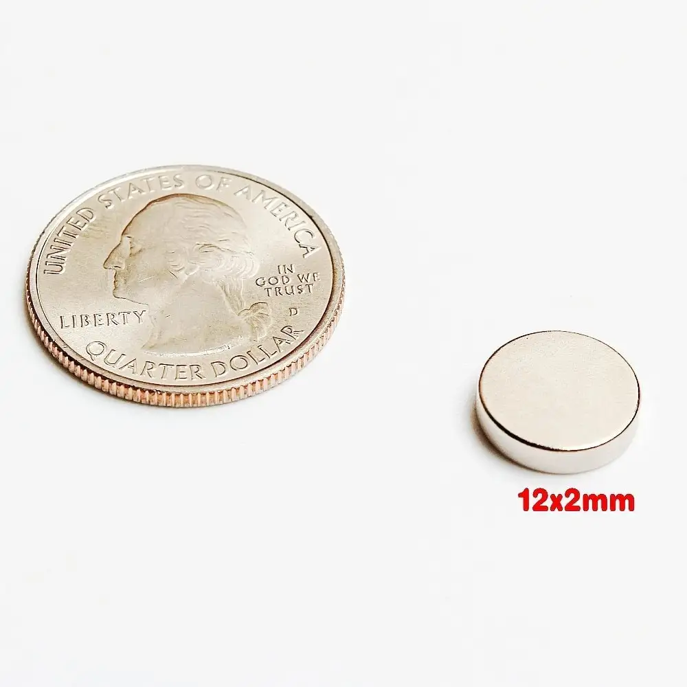 20Pcs Super Strong Circular Magnet 12 x 2mm