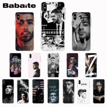 Babaite Zayn Malik One Direction чехол для телефона чехол для iPhone 8 7 6 6S plus X Xs Xr XsMax 5 5S SE 5c Cover11 11pro 11promax