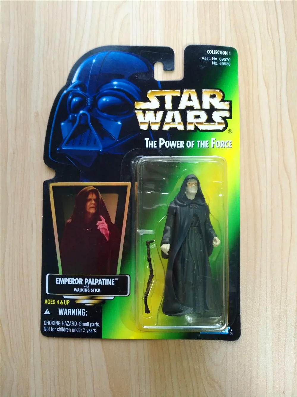 

The power of the force Star Wars Collection 3.75"Action Figure Emperor Palpatine with Walking Stick S2B