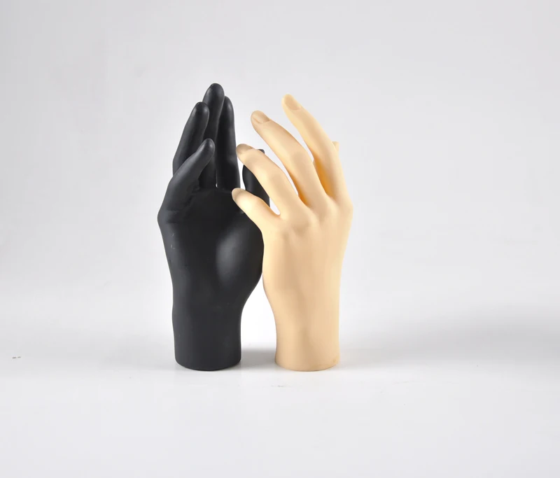 Новинка 1 шт. женский манекен рука дисплей база женские перчатки Ювелирная модель Стенд черный цвет правая рука Горячая
