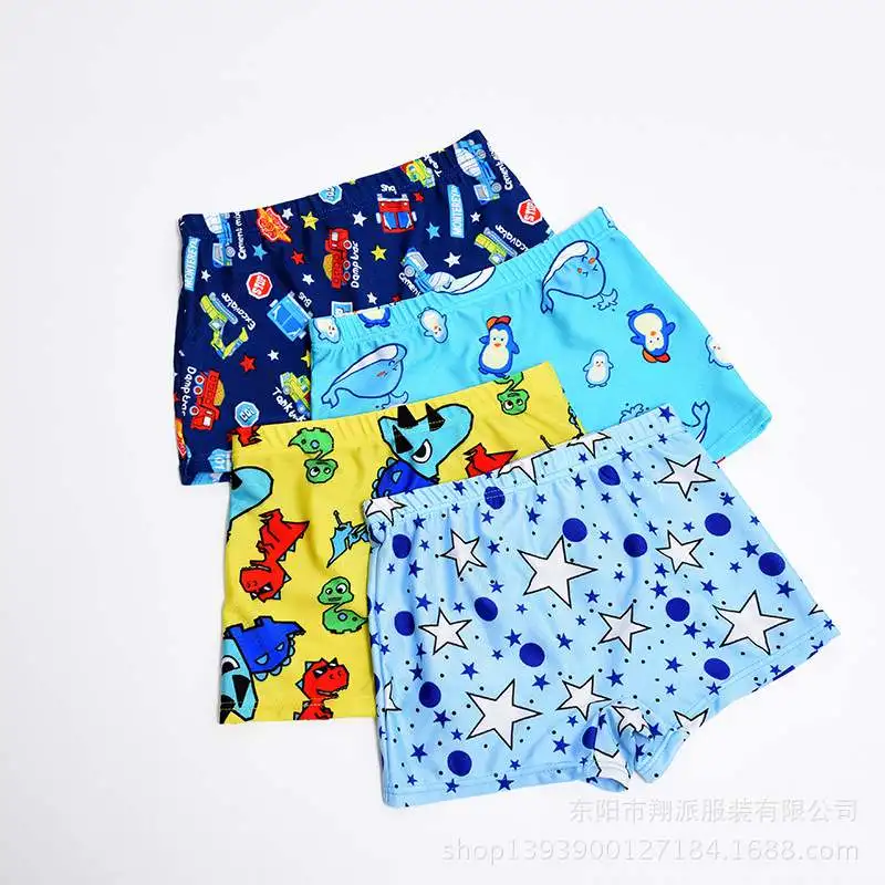 

Hot 1PCS Cozy Little Boys Quick Dry Beach Swimwear Shorts Baby Kid Child Swimming Trunks Swimsuit Summer Cartoon Printed Toddler