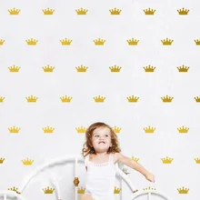 24 шт./компл. в скандинавском стиле милая Корона Форма Наклейка на стену для детей художественная роспись подарки для девочек Декор Принцесса Королева виниловые наклейки на стену