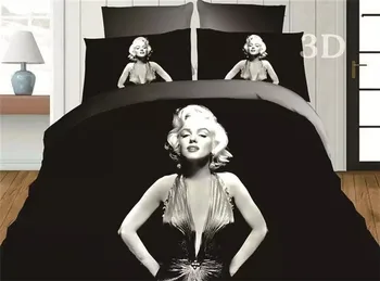 

3d bedding sets bedsheet duvet cover bed linen bed sheet sheets 3d coverlet Marilyn Monroe bedding set bedspread bedding-set
