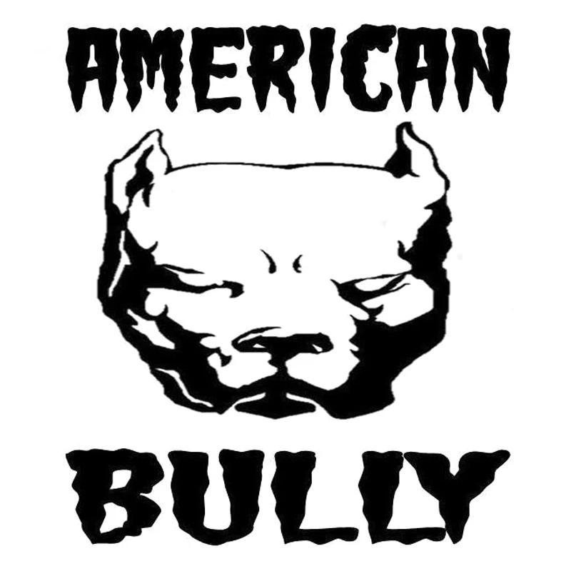 12.6cm*14.7cm American Bully Dog Fashion Car Sticker Decor Vinyl Decal S4-0150 | Автомобили и мотоциклы