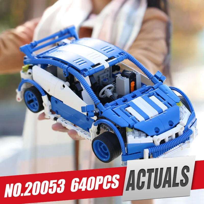 

Lepin 20053B Technic Series Legoinglys Toys The Hatchback Type R Set MOC-6604 Building Blocks Bricks Educational Christmas gifts