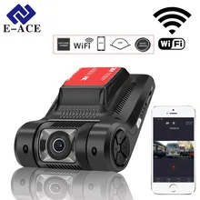 E-ACE Hidden Mini Wifi Car Dvr Auto Camera Digital Video Recorder Dashcam Novatek 96658 SONY IMX 322 FHD 1080P Registrator DVRs
