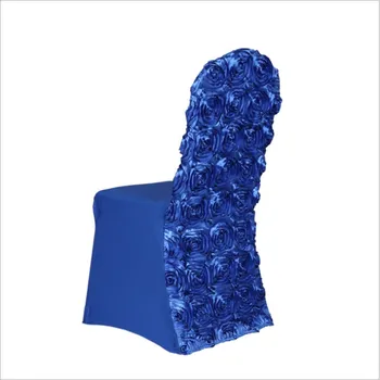 

Marious Brand Spandex chair cover rosette chair cover cheap for wedding chair decoration hot selling free shipping