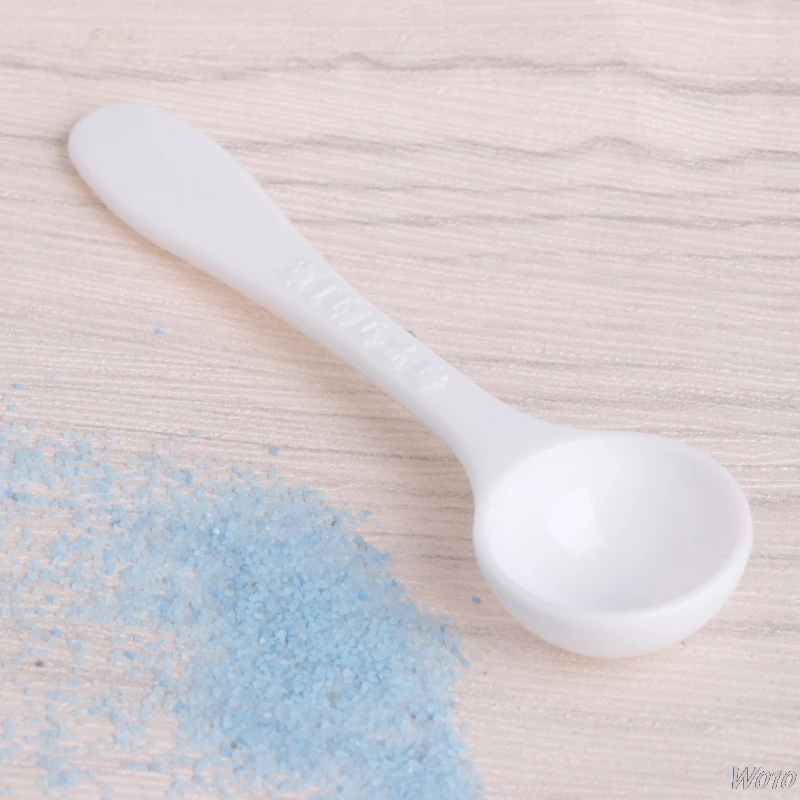 1 Gram Granular Powder Fertilizer White Scoop Spoon Plastic Gardening Supplies Accessories