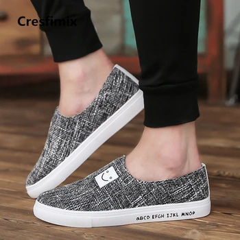 

Cresfimix hommes chaussures male cute comfortable soft slip on canvas flat shoes men outside street cool shoes man's shoes a2095