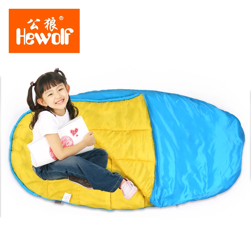 

160*80cm Outdoors Ultralight Kid Sleeping Bags For Children Summer Autumn Warm Waterproof Sleeping Bag For Camping Hiking 900g