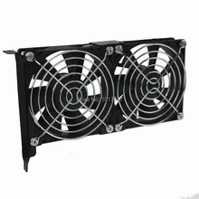 1Pieces Gdstime Universal Desktop Computer Ultra-Quiet Partner Graphics Card Double PCI Dual Fan 9CM 1Pieces Gdstime Universal Desktop Computer Ultra-Quiet Partner Graphics Card Double PCI Dual Fan 9CM