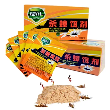 

50bags the most powerful cockroach killing bait pests effectively control mosquito cockroach killer home gardening insecticide