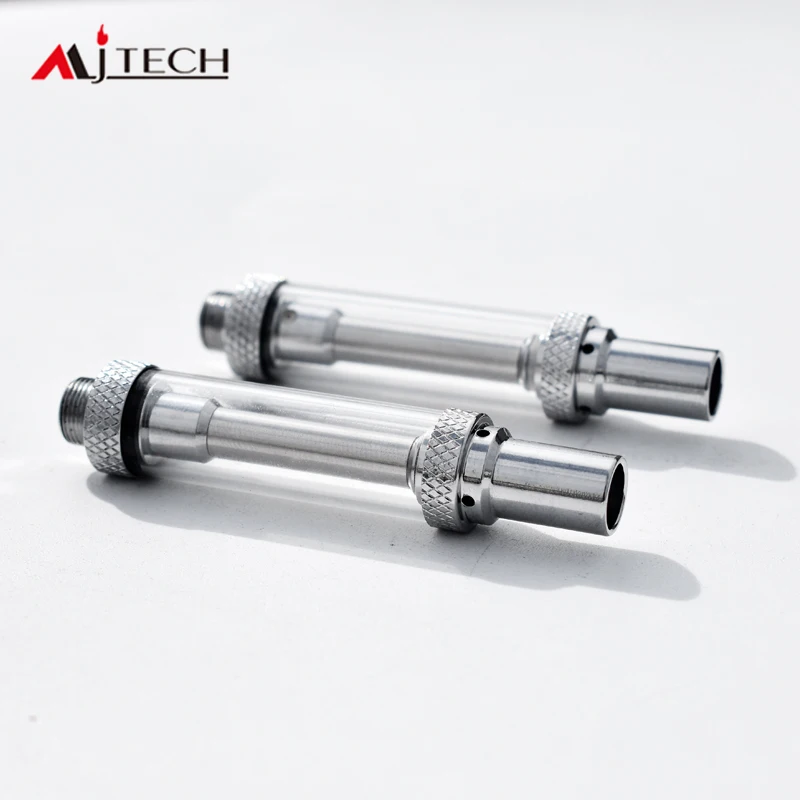 Original  clearomizer 0.5Ml 1Ml Oil Cartridges Glass Tank Vaporizer Starter Kits Oem Vape Top Airflow 1.6Ohm Dual Coil Atiomizer (4)