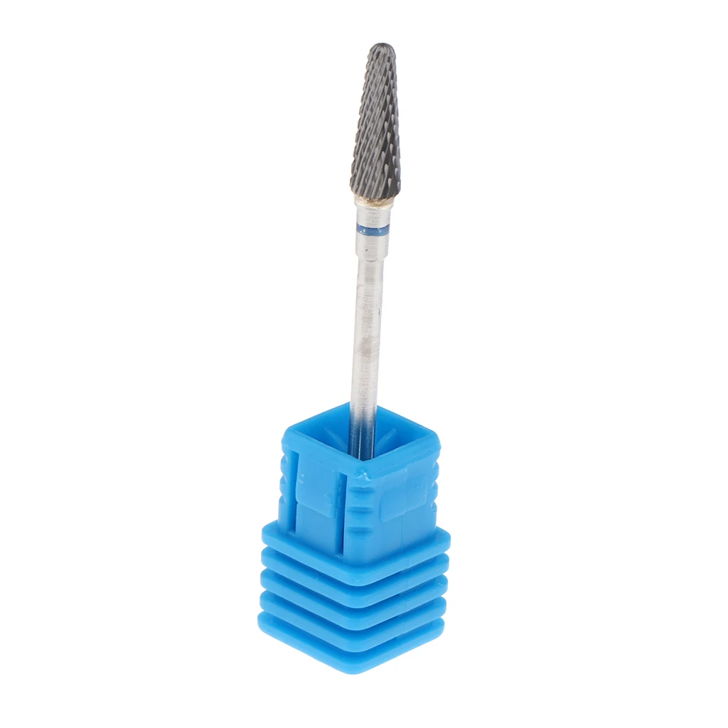 Safe Tungsten steel Nail Drill Bit Cuticle Clean Nail Drill Bits Manicure Drill Bits, for Cuticle Clean, Gel Remove