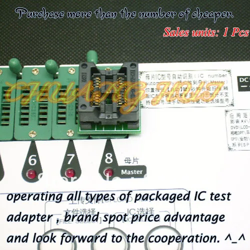 

25XXX eeprom flash Adapter 208mil SOP8 for SPI-FLASH Programmer Adapter