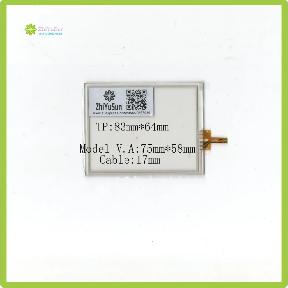 

ZhiYuSun wholes 83mm*64mm 3.5inch 4 lins Touch Screen glass touchsensor 83*64touchglass digitizer GLASS Good 5PCS/lot