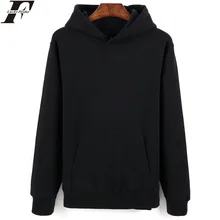 LUCKYFRIDAYF Long Sleeve Sweatshirt Men’s Hooded Black Fashion New Brand Sweatshirt Men Hoodies Solid Casual Pullover Clothing