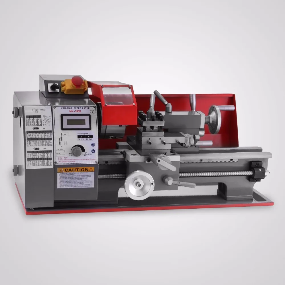 

600W Metal Lathe Mini Lathe Metalworking Woodworking Power Tool Machine