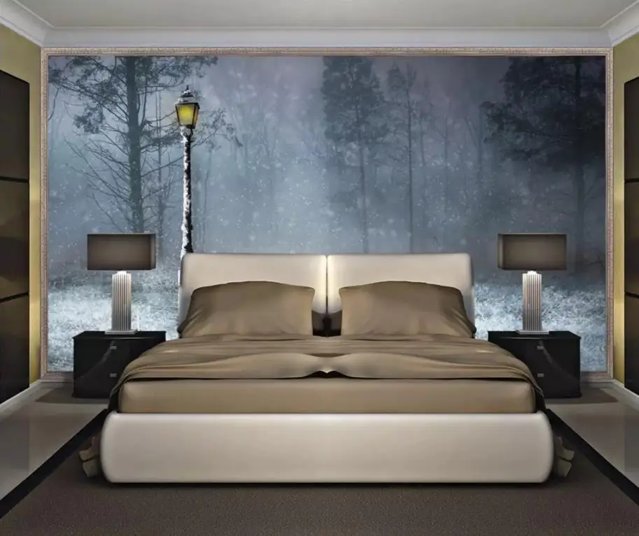 Custom Photo Wall Mural 3d Wallpaper Hd Forest Wall Living Room Bedroom Tv Background Mural European 5d Wallpaper Walls Wallpapers Aliexpress