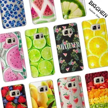 Summer Fruit Case For Coque Samsung Galaxy Grand Prime S3 S4 S5 S6 S7 Edge S8 Plus J2 J3 J5 J7 A3 A5 2017 2016 2015 Phone Cover