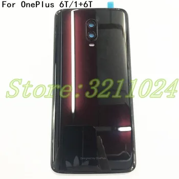 

100% Original Glass Battery Door Case Back Cover Rear Phone Housing Case For One Plus OnePlus 6T 1+6T With Camera lens