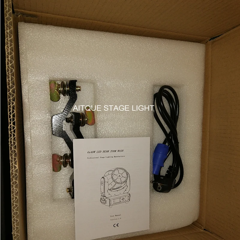 6X40W LED MOVING HEAD 5