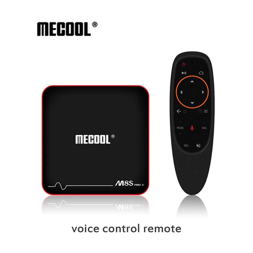 

MECOOL M8S PRO W Android 7.1 TV Box Amlogic S905W CPU Quad Core 2GB RAM DDR3 16GB Smart TV Box 2.4GHz WiFi 4K H.265 Set Top Box