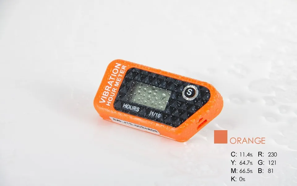 Medidor de Hora de Vibração Lcd sem Fio para Trator de Empilhadeira Atacado Resettable Marinha Fazenda Gerador Atv Utv Motocross Rl-hm016b 18 Automóveis e motos