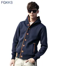 FGKKS New Spring Marke Pullover Hoodies Men Fashion Pullover Qualität Hoodie Sweatshirt Männliche Beiläufige Dünne Solide Herren Mit Kapuze