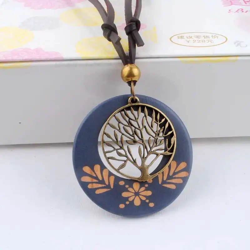 Женское винтажное ожерелье чокер с подвесками|necklace wood|fashion chokerchoker fashion necklaces |