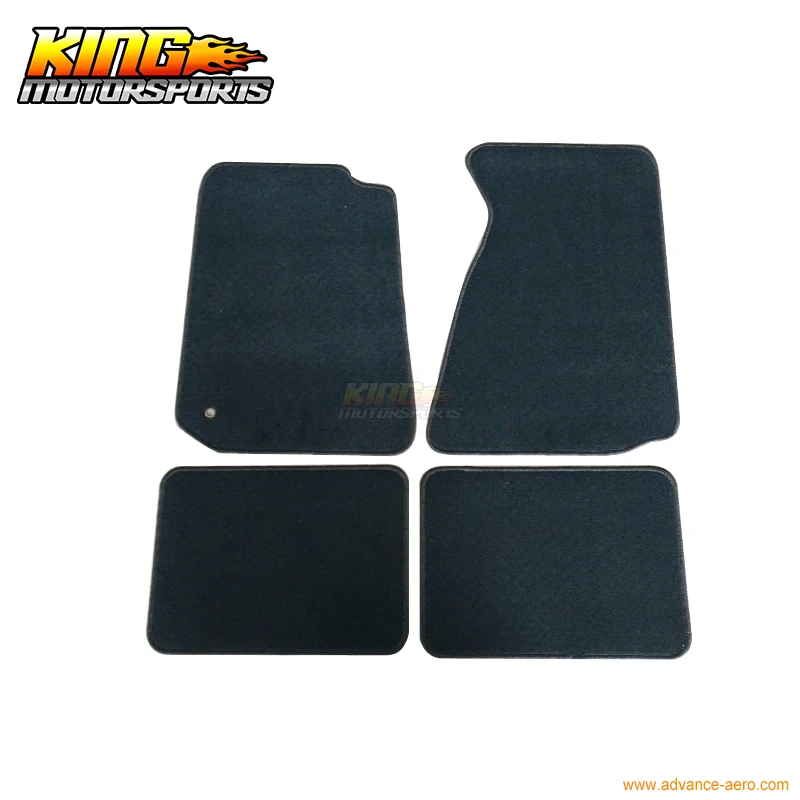 For 94 98 Ford Mustang Factory Cutting Floor Mats Carpet Front & Rear