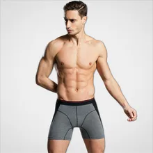 Новинка модное нижнее белье Для мужчин хлопок, визуально удлиняющие ноги Для мужчин, трусы-боксеры больших Размеры боксер самакуэка 244