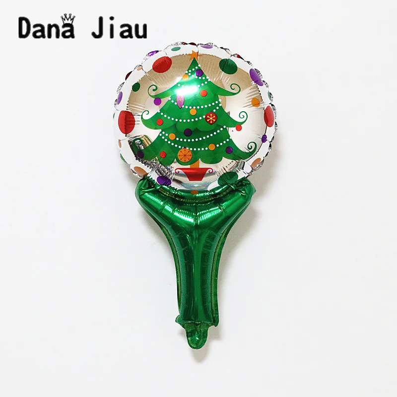 Счастливого Рождества украшения Воздушные шары счастливый год Дети подарок игрушка Рождественская елка Снеговик DIY вечерние шары Санта Клаус коробка конфет - Цвет: 5