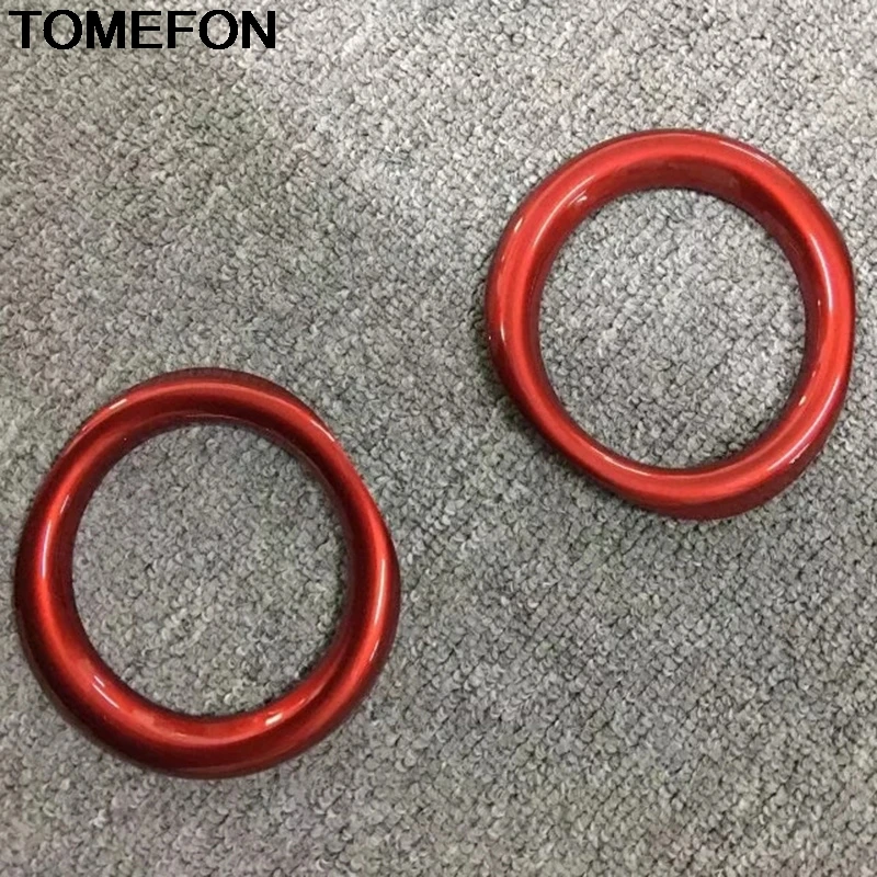 

TOMEFON For Toyota C-HR CHR 2016 2017 2018 Car Front Fog Light Lamp Cover Trim Frame Moulding Styling Exterior Accessories ABS