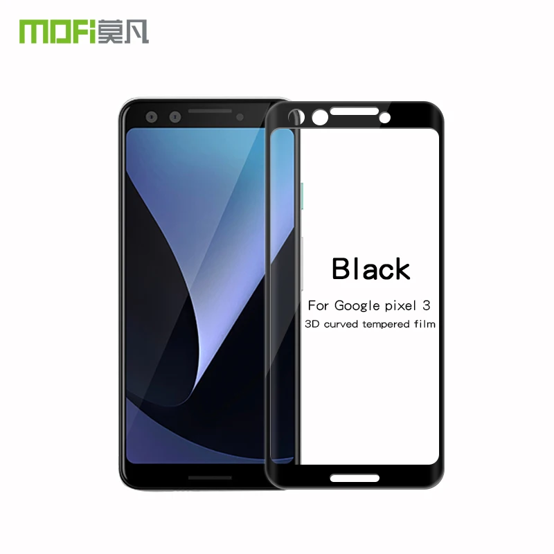 MOFi For Google Pixel 3 Tempered Glass 3D Full Cover