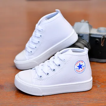 

Children's shoes girls 2019 autumn high fashion canvas casual shoes children's boys shoes children's classic canvas casual shoes