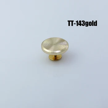 

50pc SCREWBACK SPIKE TT- 143 leathercraft Gold
