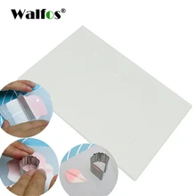 WALFOS пищевая тарелка для торта рифленый антипригарный пирог декоративная тарелка инструмент для поделок из сахара лепесток листьев вен Цветочная тарелка