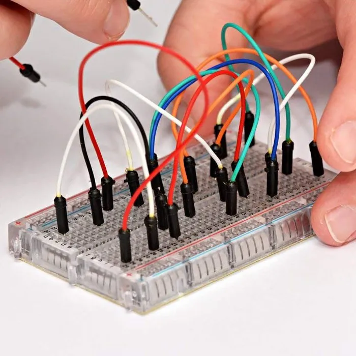 Новый стиль 4 шт. макетные платы комплект с 120 перемычки провода для Arduino Proto щит
