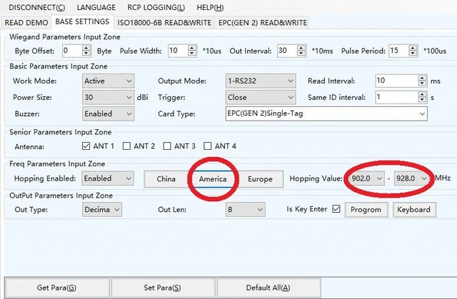 Дальний 12 м UHF RFID смарт-Картридер для чиповых карт для парковки