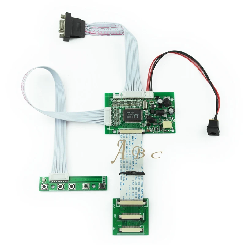 

Wholesale 10 Pcs VGA AV 50P TTL Driver Controller Board Module for Raspberry PI 3 4.3" - 10.1" IPS TFT LCD Matrix Display Panel