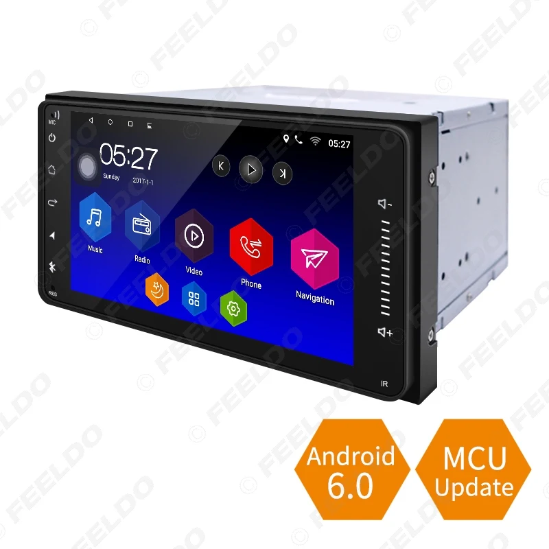 Flash Deal FEELDO 7" Short Case Android 6.0 Car Media Player With GPS Navi Radio For Toyota Universal Land Cruiser/Prado/Fortuner/Camry 11 Flash Deal FEELDO 7" Short Case Android 6.0 Car Media Player With GPS Navi Radio For Toyota Universal Land Cruiser/Prado/Fortuner/Camry 11