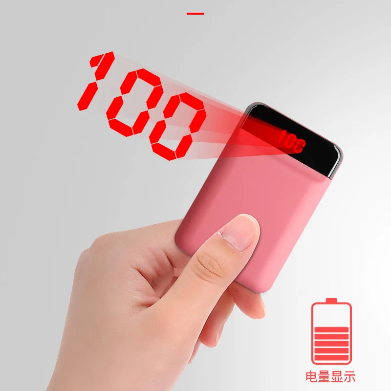 12000 мАч Power Bank для iPhone Xiaomi Внешний аккумулятор Samsung Мини Портативный Dual USB быстрое
