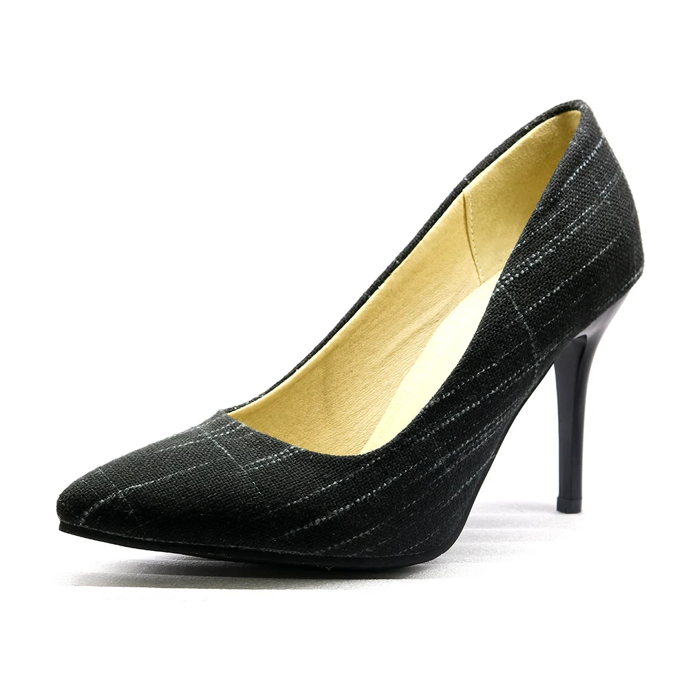 Женские туфли лодочки из денима большие размеры 48 30 10|ladies shoes|ladies shoes brandsbrand pumps |