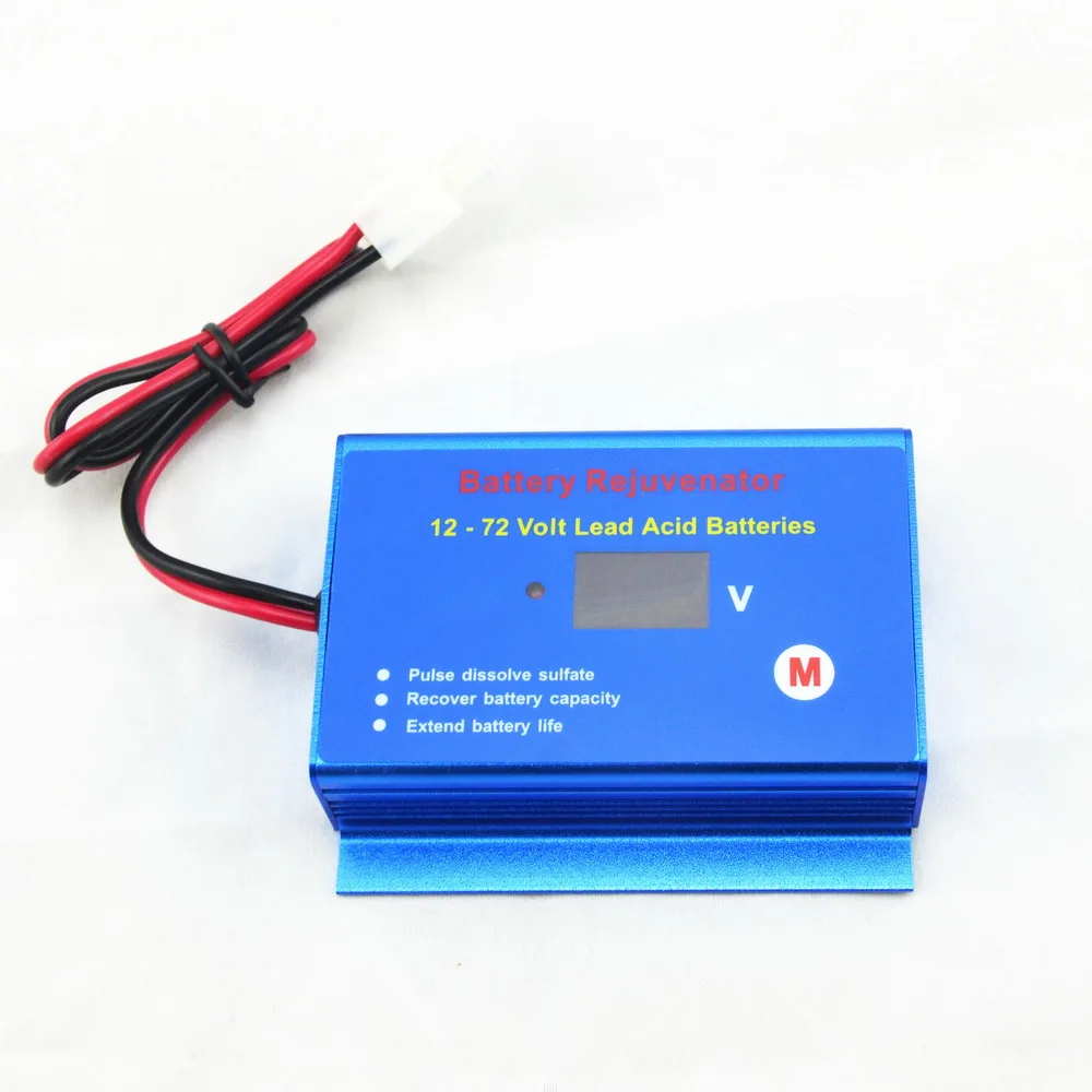 

Intelligent Auto Pulse 12V 24V 36V 48V 60V 72V battery desulphator regenerator for lead acid batteries