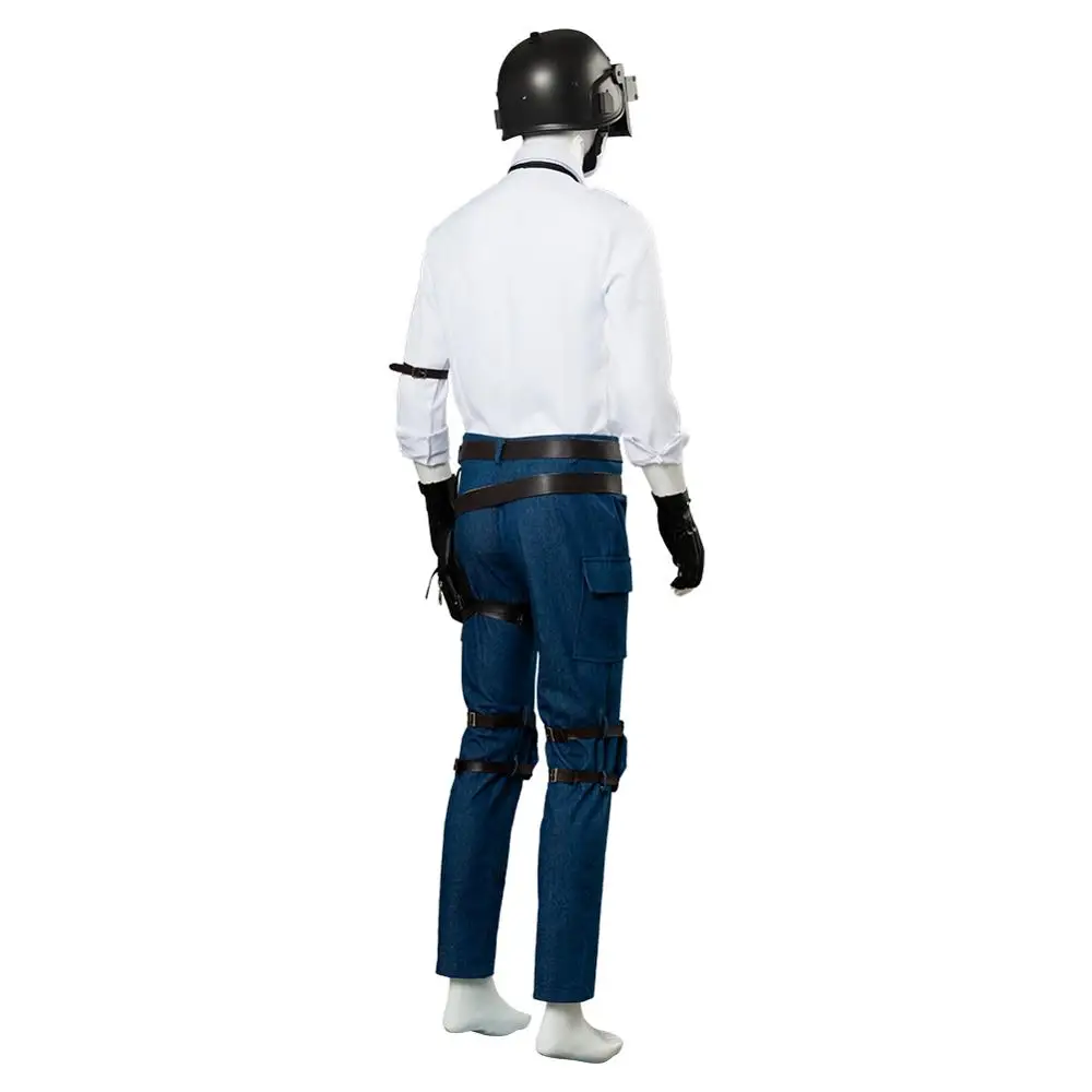  Video Game PUBG PLAYERUNKNOWN PLAYERUNKNOWN’S BATTLEGROUNDS Cosplay Costume Halloween Carnival Cost