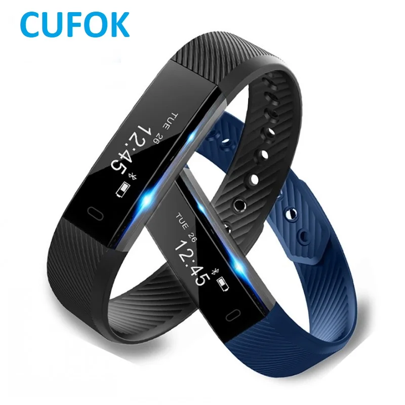 

CUFOK ID115 Bluetooth Smart Band Fitnees Tracker Bracelet Sport Activity Smartband Pedometer Wristband For Android IOS Phone
