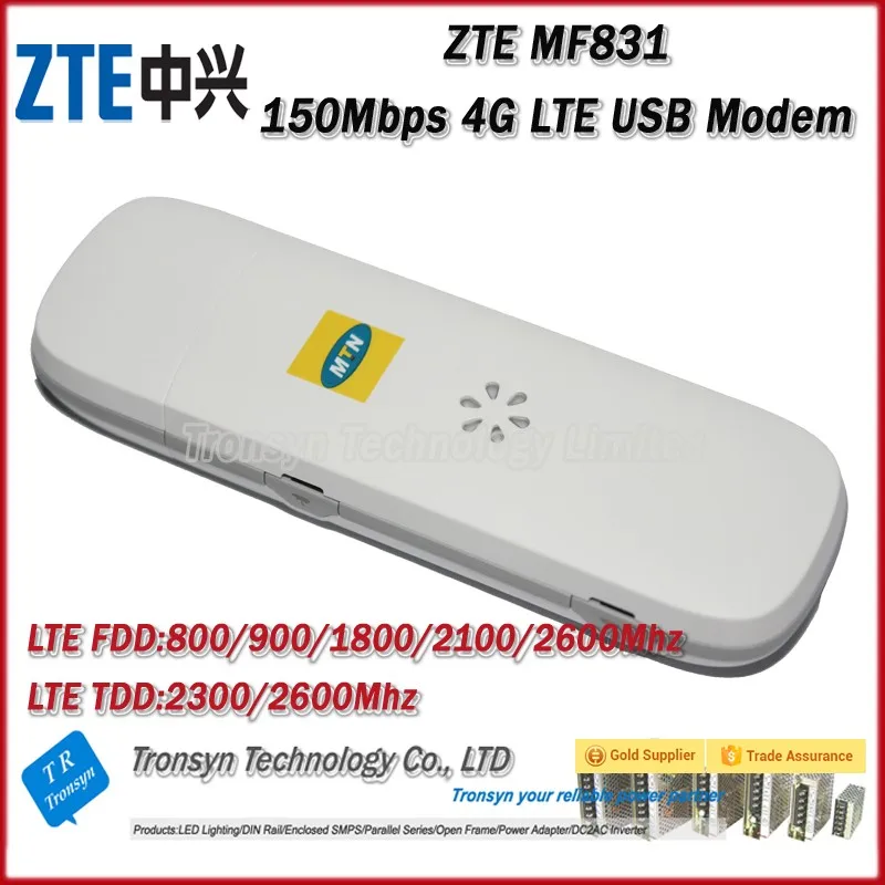 ZTE MF831 4G LTE USB Modem-D