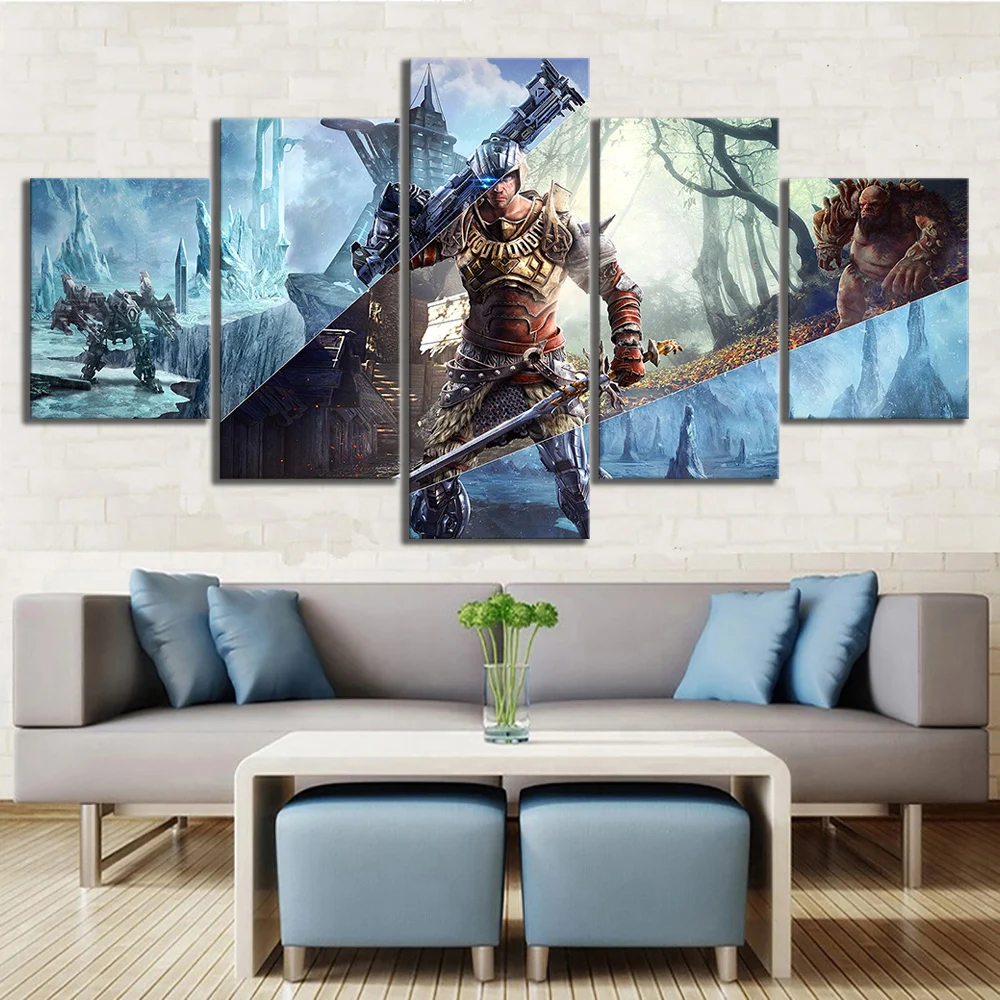 5-Piece-RPG-Game-ELEX-Poster-Game-Canvas-Printed-Wall-Pictures-Home-Decor-For-Living-Room (1)